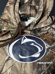 Felpa con cappuccio mimetica Under Armour Penn State Nittany Lions NCAA da uomo taglia XXL - Foto 1 di 9