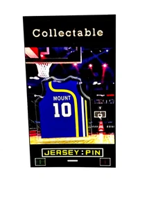 Indiana Pacers Rick Mount jersey lapel pin-RETRO Classic ABA Collectable - Picture 1 of 1