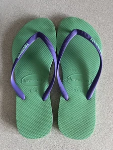Infradito donna verde Havaianas taglia 37-38 - Foto 1 di 4