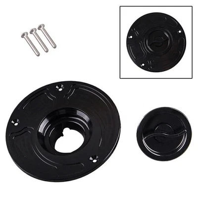 Fuel Gas Tank Cap Black For YAMAHA YZF600 YZF1000 FZ1 FZ6 R1 R6 YSR50 FZR750 Foto 1 de 4