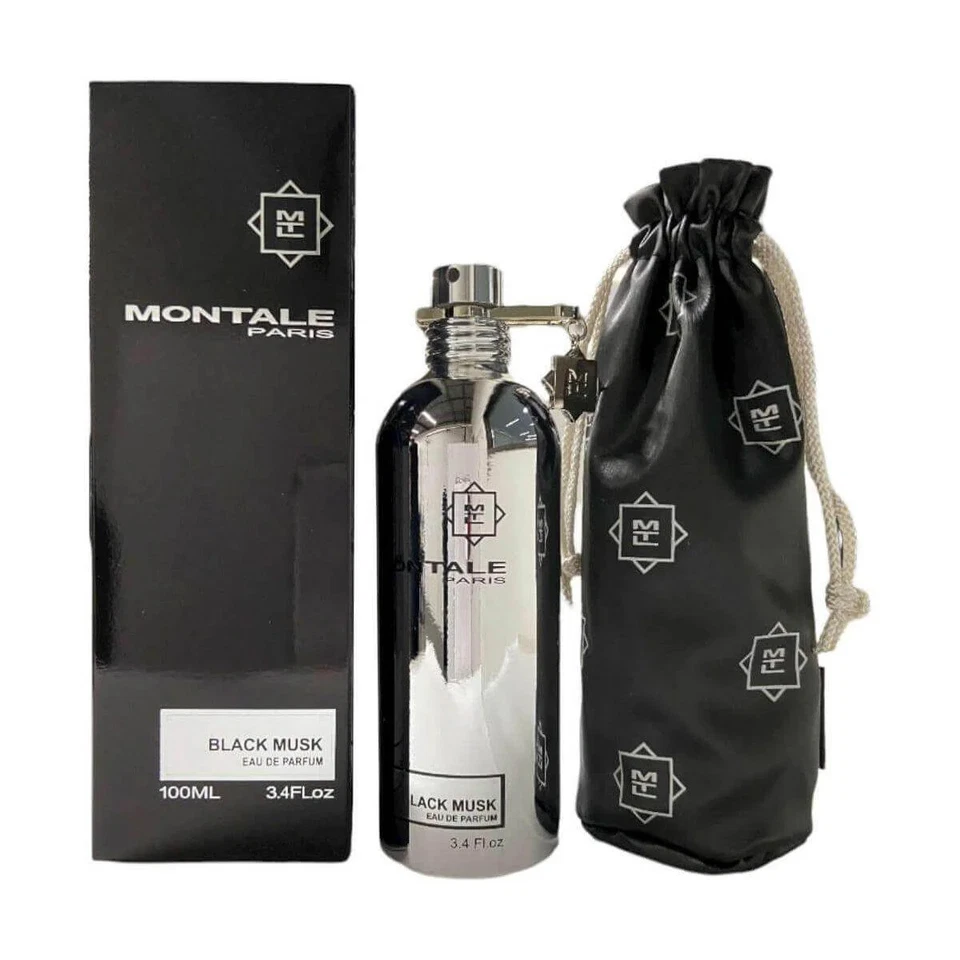 Black Musk by Montale for Unisex EDP 3.3 / 3.4 oz New In Box - Image 1 of 1