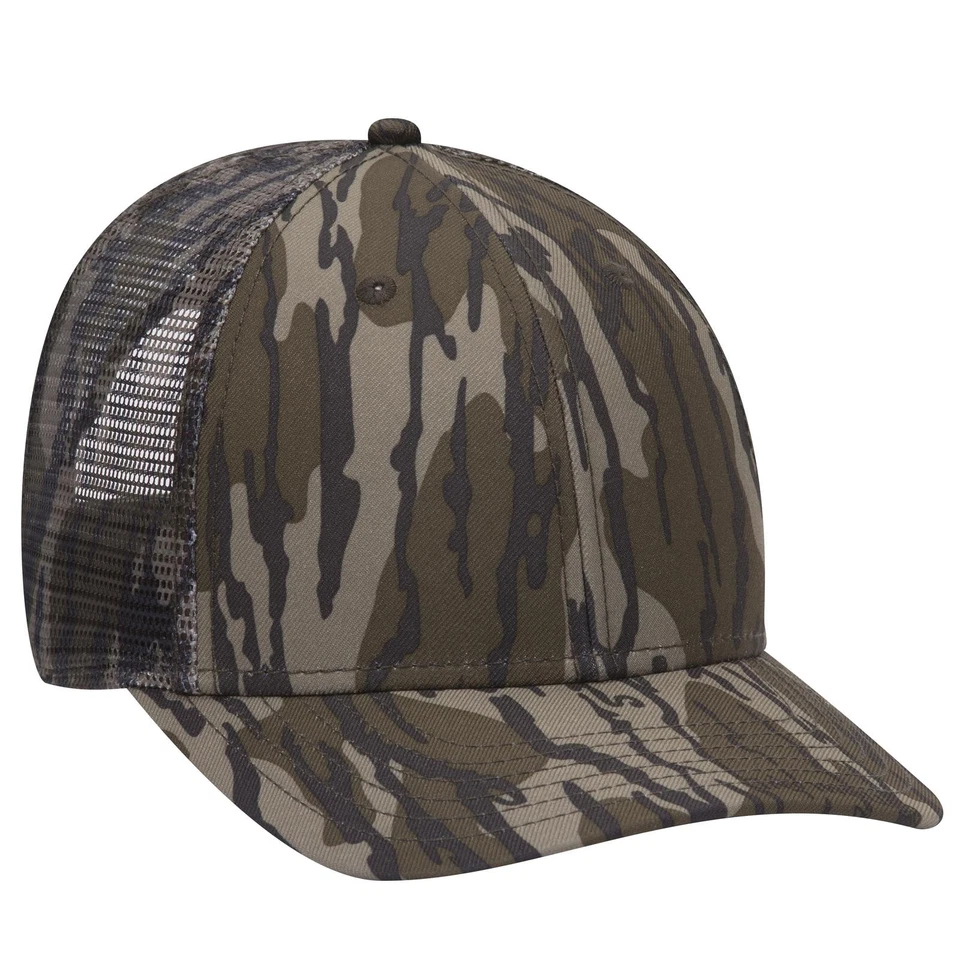 Gorra de béisbol OTTO CAP 171-1292 unisex roble musgo 6 paneles bajo perfil malla trasera Foto 1 de 1