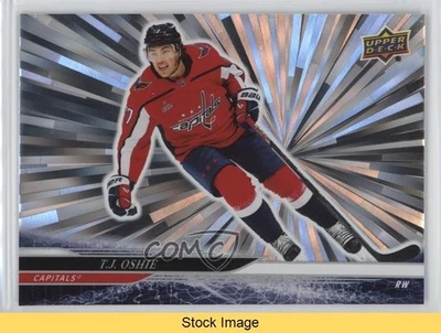 2024-25 Upper Deck Series 1 Outburst Silver TJ Oshie #192 READ - Image 1 of 3