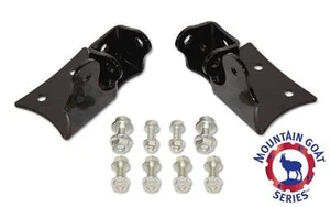 Front Lower Shock Relocation Mounts | Jeep® JK Wrangler with 3"-6" Lift - Picture 1 of 12