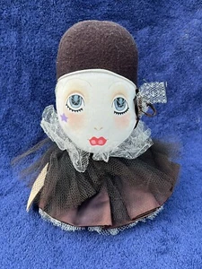 The House That Tilly Built Fine Art Soft Sculpture Harlequin 80s VTG - Picture 1 of 7