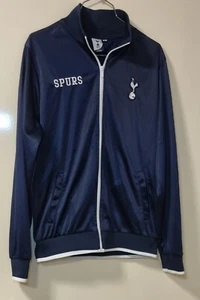 Tottenham Hotspur FC Official Football Herren Medium Retro Trainingsjacke Navy - Bild 1 von 18