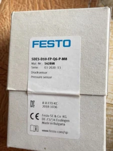 1PC New Festo SDE5-D10-FP-Q6-P-M8 542898 Pressure Sensor Brand Free Ship - Picture 1 of 3