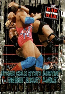 Carta Fleer WWF WWE 2001 Raw Is War Wrestling #88 Stone Cold Steve Austin Angle - Foto 1 di 2