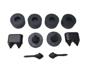 55 56 57 Chevy 2-Door Hardtop, Convertible & Nomad Rubber Bumper Kit New - Foto 1 di 2