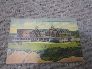 Cape Codder Hotel Falmouth Cape Cod Mass Postcard Cape Cod Massachusetts - Picture 1 of 2