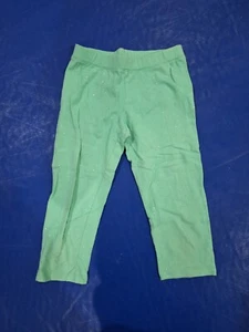 Cat & Jack Girl's Green Pants with sparkles - Youth Size M (7/8) - Picture 1 of 3