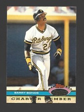 1991 Stadium Club Charter Member #NNO BARRY BONDS Raw - Pittsburgh Pirates