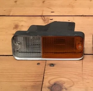 FIAT 131 ABARTH STRADALE RIGHT SIDE INDICATOR FRONT BUMPER BLINKER SIGNAL x 1 - Picture 1 of 3
