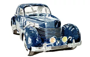 "Cordón azul"" automóvil arte firmado, #'d Giclee R. Lewis - Imagen 1 de 1