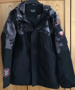 "Black'n'Camo Jacket" Übergangsjacke darkcamo von Rock Rebel * Gr. XXL * NEU - Bild 1 von 4