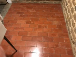 Reclaimed 9 x 4.5 Inch Terracotta / Red Quarry Tiles / Warwick Reclamation - Picture 1 of 6
