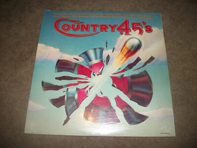 Country .45s V/A 2 LP SET  George Jones, Tammy Wynette, more - SEALED Foto 1 de 4