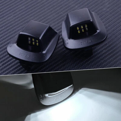 2 peças placa de licença número lâmpada luz compatível com Dodge Dakota Mitsubishi Raider - Imagem 1 de 4