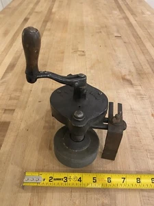 Vintage/ Antique Hand Crank Bench Grinder. Made In The USA. - Picture 1 of 11