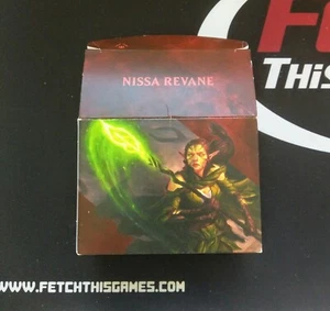 1 Empty Deck Box - NISSA REVANE- PLANESWALKER  - NM/SP Condition - Magic MTG FTG - Picture 1 of 1
