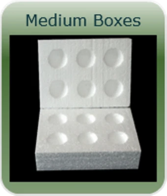 10 X 6 HOLE MEDIUM POLYSTYRENE EGG BOXES HATCHING/INCUBATION CHICKEN