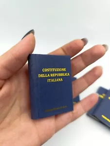MINIATURA Costituzione Italiana Versione Integrale da collezione - Bild 1 von 6