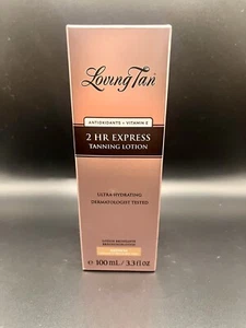 Loving Tan 2 HR Express Tanning Lotion- Medium 100mL- New In Box - Picture 1 of 4