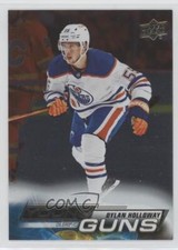 2022-23 Upper Deck Series 2 Young Guns Silver Foil Dylan Holloway #461 Rookie RC