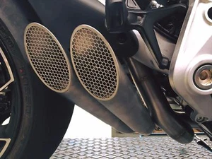 Ducati Xdiavel Silmotor Exhaust System Silencer 2 Muffler Slipon Inox Racing mot - Picture 1 of 2