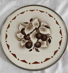 JUGENDSTIL SPRITZDEKOR GERMAN BAUHAUS CERAMIC CUBIST ART DÉCO Cake Plate 1923 - Picture 1 of 8
