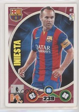 2014-15 Panini Adrenalyn XL La Liga Andres Iniesta Iniesta #62
