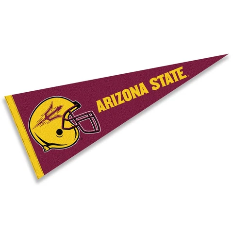 ASU Sun Devils 12 in X 30 in Football Helmet Pennant Cover