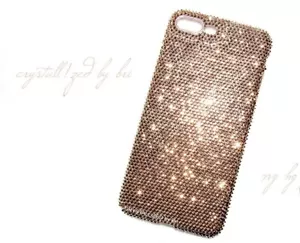 Maßgeschneiderte Bling iPhone Hülle AUSTRIAN CRISTALS jede Farbe personalisiert geblendet 14 - Bild 1 von 16