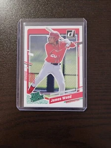 2023 Panini Donruss - Rated Prospect #80 James Wood (RC) - Picture 1 of 2