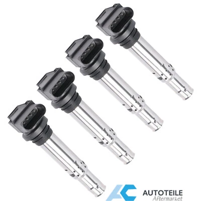 4x Zündspule Zündmodul für Skoda Octavia II 1Z 1.6 FSI 1.4 1.4 TSI - Bild 1 von 4