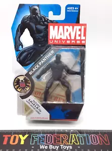 Hasbro Marvel Universe 3.75" BLACK PANTHER #005 Series 1 Figure - Picture 1 of 3