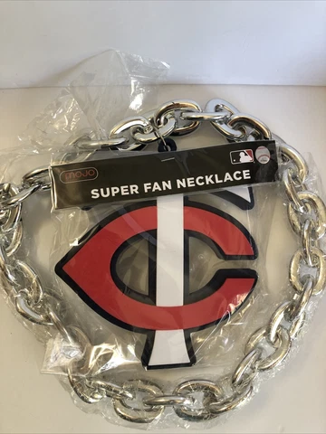 MLB 3D Foam Super Fan Chain Necklace Minnesota Twins Cover