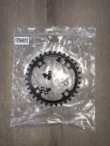 Shimano SM-CRE80-12 Chainring - 34T, 12 Speed, 55mm Chainline, Black - Picture 1 of 2