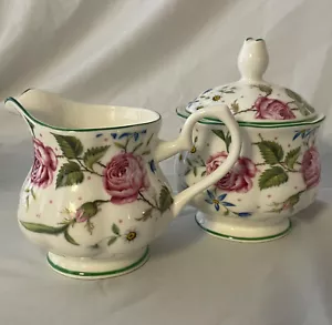 The Fairmont Botanical Gardens Butterfly & Roses Creamer Sugar Set - Picture 1 of 15