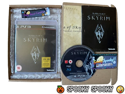 The Elder Scrolls V Skyrim PS3 - UK PAL VGC CIB with Map - Tracked - Image 1 of 4