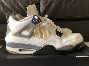 Air Jordan 4 White Cement for Sale 