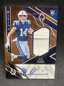 2022 PHOENIX FOOTBALL ALEC PIERCE ROOKIE PATCH AUTO 45/99 INDIANAPOLIS COLTS - Picture 1 of 6
