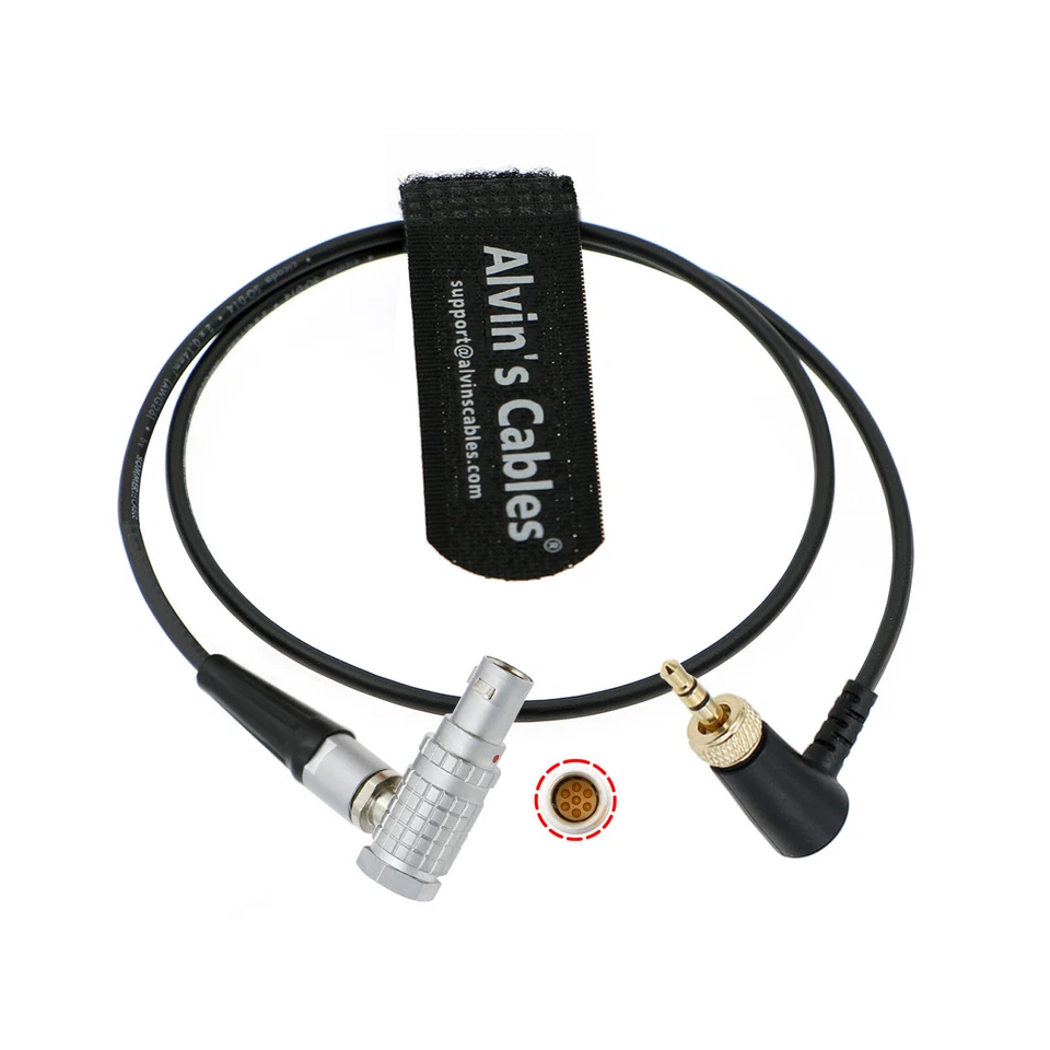 Deity TC-1 Locking 3.5mm TRS to EXT 9 Pin Timecode Cable for RED Komodo V-Raptor - Image 1 of 4