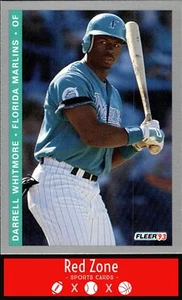 1993 Fleer Final Edition - #F-74 Darrell Whitmore NM Set Break. - Imagen 1 de 2