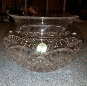 Waterford Crystal Bowl Made in Portugal - Picture 1 of 6