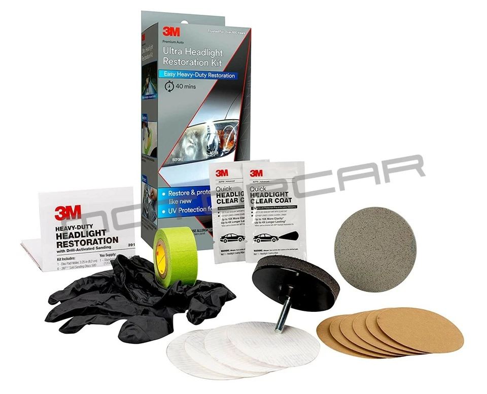 3M Ultra Headlight Restoration Kit Heavy-Duty 39195 - image 1 of 3