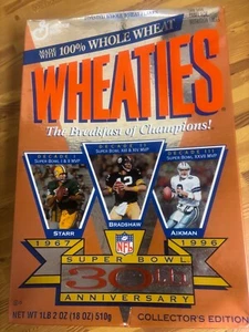 Wheaties 30th Anniversary Super Bowl Müslischachtel - Bild 1 von 4