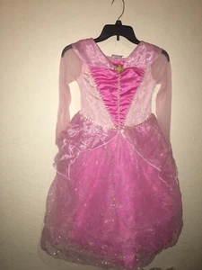 Disney Store Exclu Princess Dress Size 7/8 Aurora Costume SLEEPING BEAUTY Girls - Picture 1 of 8