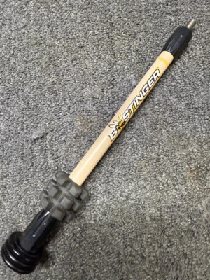NEW DISPLAY Bee Stinger MicroHex Stabilizer, TAN 10" Bow Bar Hunting
