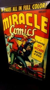 Plart original art by Angry Bob 3-D paper bender Miracle Comics Cover large11x17 - Picture 1 of 1